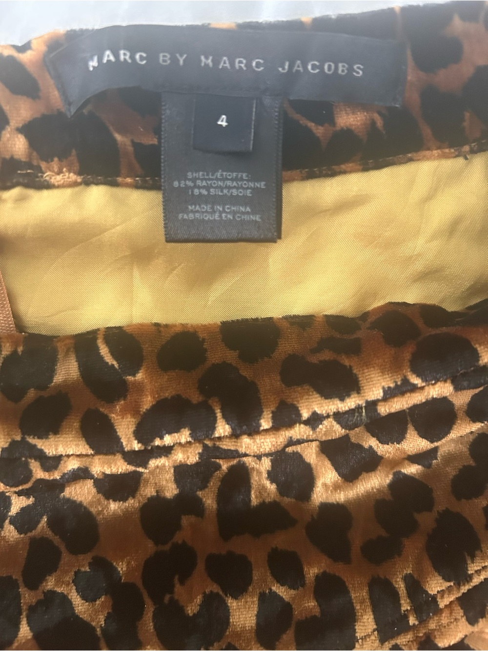 Marc by Marc Jacobs Leopard Print Midi Skirt, Aria Montgomery PLL - Picture 7 of 8